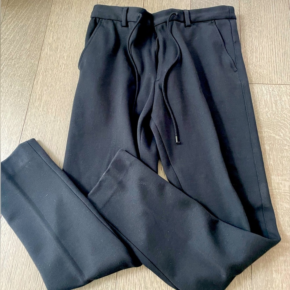 Men’s Black Kenzo Draw String Slacks/Pants